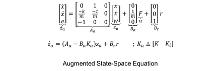 Augmented state equation